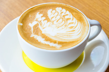 Latte coffee
