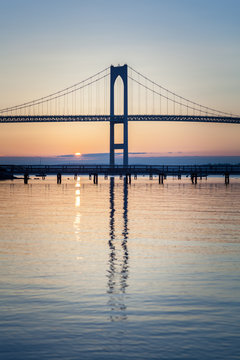 Newport Bridge Sunrise
