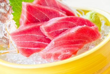Tuna sashimi