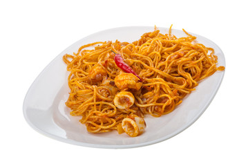 Seafood pasta