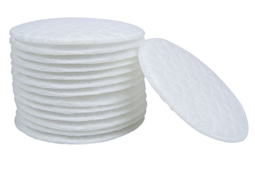 Cotton swabs isolated on white
