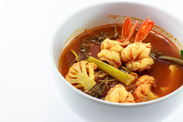 Thailand Food shrimp
