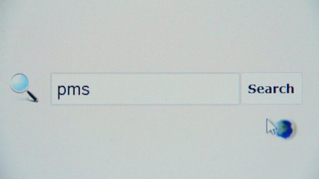 Pms - browser search query, Internet web page