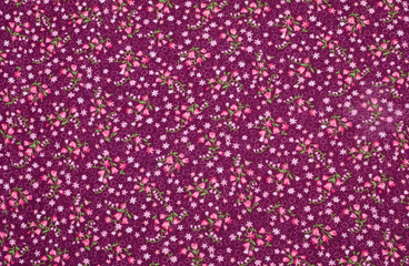 Fabric with floral  pattern