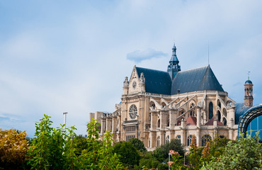 Obraz premium Saint Eustache church in Paris.