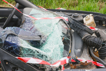 Details of a car an accident