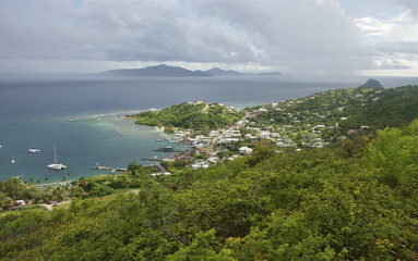 Fototapeta na wymiar Unia Clifton wyspie St Vincent i Grenadyny karaibski 33