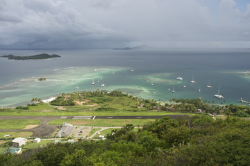 Fototapeta na wymiar Unia Clifton wyspie St Vincent i Grenadyny karaibski 35