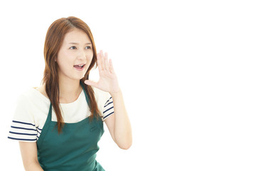 Fototapeta premium 笑顔の主婦