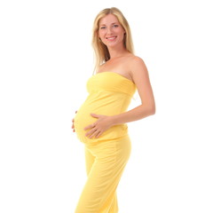 Beautiful pregnant woman