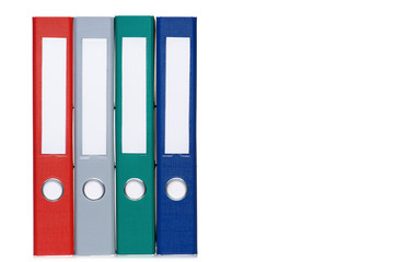 Colorful folders