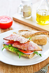 Grilled Ham sandwich