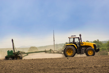 Obraz premium посевная