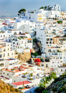 Mojacar, hilltop village, province of almeria, andalucia