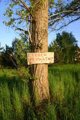 teren prywatny