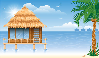 Fototapeta premium Bungalow