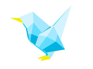 vogel van origami