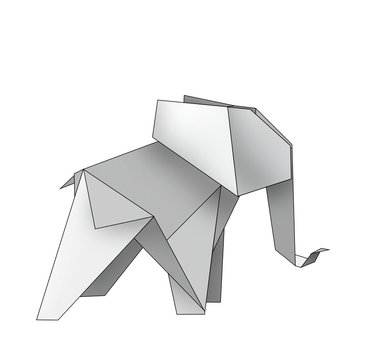 olifant van origami