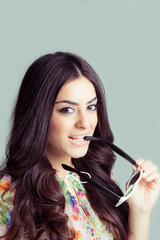 Obraz premium intriguing young model