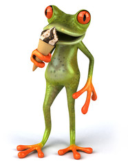 Obraz na płótnie Canvas Frog