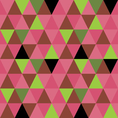 Fototapeta na wymiar Pattern of geometric shapes. Triangle background.
