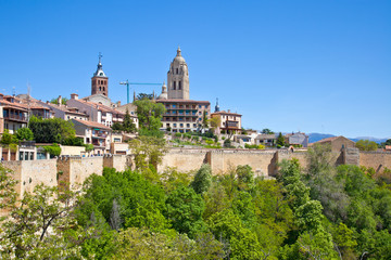 Fototapeta na wymiar Segovia, cityscape