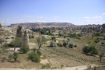 Fototapeta na wymiar paysage de Cappadoce