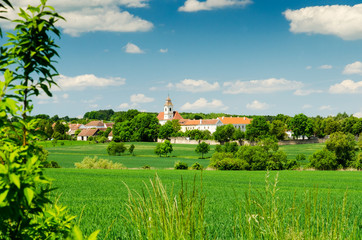 Vratenin, small village in Moravia, Czech Republic