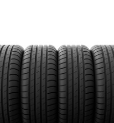 Fototapeta premium vehicle tire