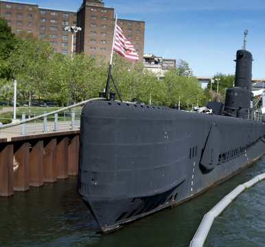 USS Croaker Submarine In Lake Erie, Buffalo And Erie County