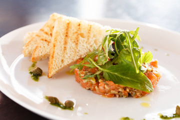 salmon tartare