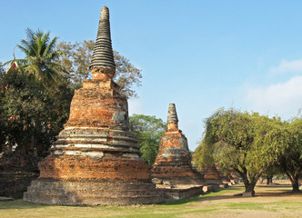 Fototapeta premium Wat Phra Si Sanphet, Ayutthaya, Thailand