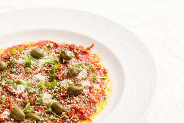 beef carpaccio