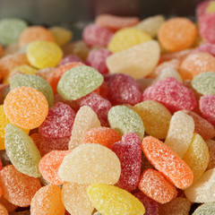 lots jelly candies