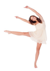 Fototapeta premium young professional gymnast