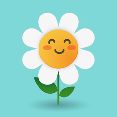 Fototapeta premium Daisy illustration