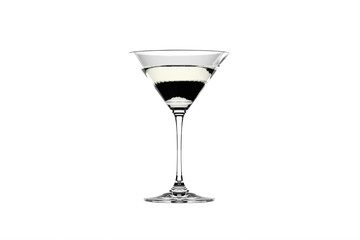 A glass of martini