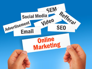 Online marketing.