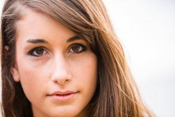 Obraz premium Beautiful Young Woman