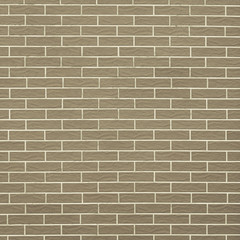 Fototapeta premium Closeup of brownish green brick wall as background or texture