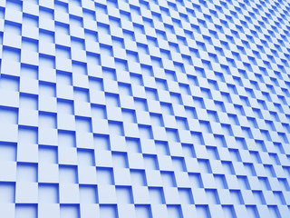 blue cubes background