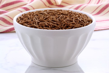 vintage bran cereal breakfast