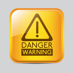 Obraz premium Danger design