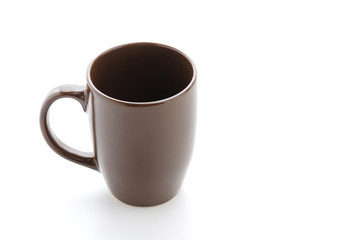 Mug isolated on white