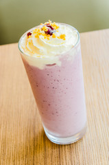 Blueberry smoothie