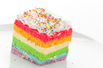 Rainbow cake