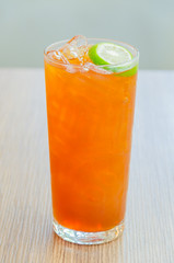 iced lemon tea