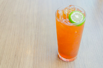 iced lemon tea