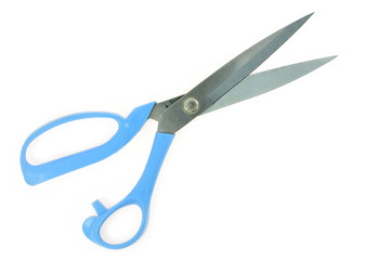 Blue scissors