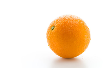 Orange isolated on white